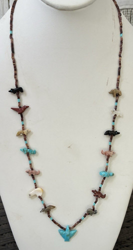 Zuni turquoise multi stone - turquoise,