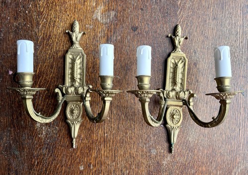 Pair vintage french double - pair,