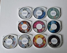 Sony PlayStation Portable 10x UMD films PSP movies bundle. Simpsons - Elf - WWE