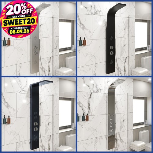Thermostatic shower tower - thermostatic,