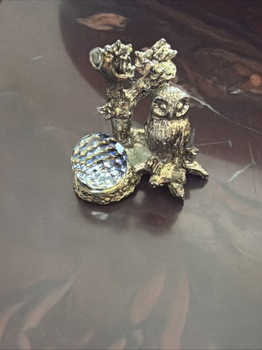 Exquisite metal owl - exquisite,