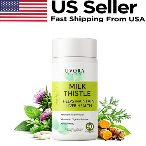 Uvora milk thistle detox - thistle,