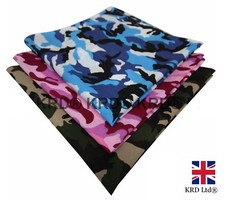 100% Cotton CAMO BANDANA