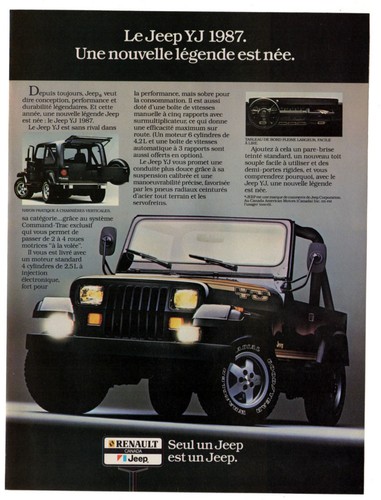 1987 jeep vintage - jeep, yj