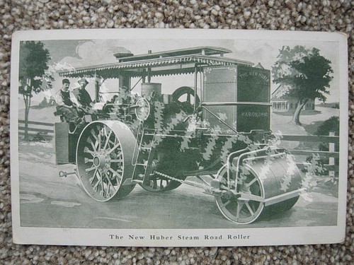 Marion new huber steam - huber, road