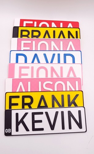 Custom name plate personalised - name,