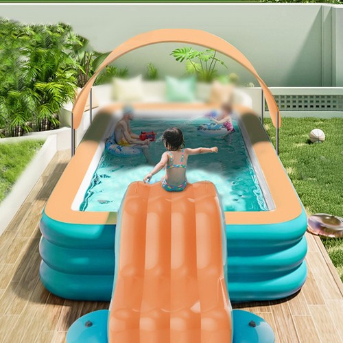 Inflatable water slide - water, for