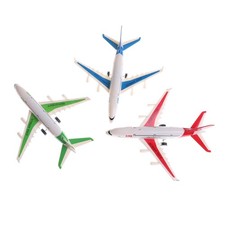 Plastic Air Bus Model Kids Children Pull Back Airliner Passenger Plane Modeoik