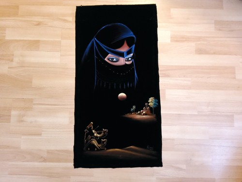 Vintage arabic veiled bedouin - vintage,