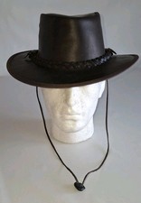 Genuine Leather Hat -from Hunter Outdoor - Ned Kelly - S