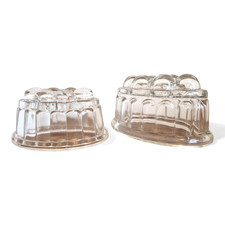 Vintage Clear Glass Jelly