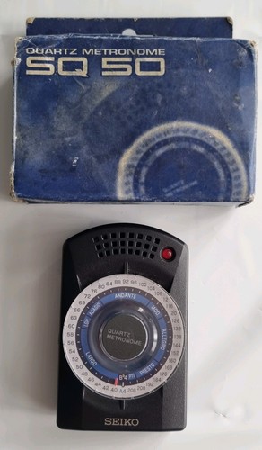 Seiko quartz metronome sq50 - metronome, ~
