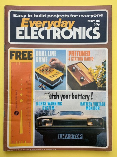 Everyday electronics may - electronics, 1980