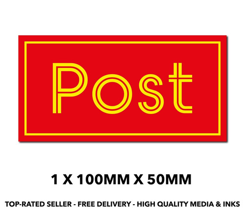 Sticker post royal mail - sticker, letter