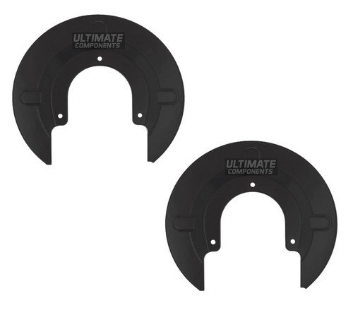 Brake disc dust shields - disc,