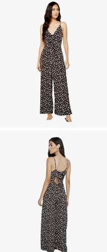 Bnwt topshop black floral - bnwt,