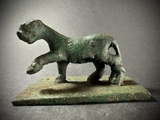 SCARCE LARGE ANCIENT ROMAN BRONZE STATUE OF PANTHER - CIRCA 200-400 AD