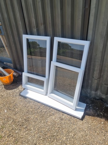 Job lot timber casements only - timber,
