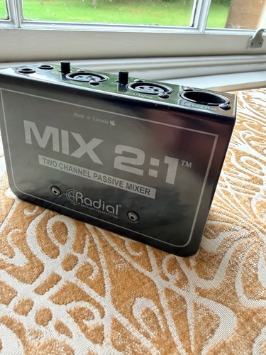 Radial mix two channel - mix, 2:1