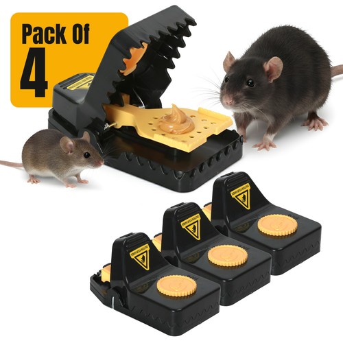 Mouse traps pack - 4, reusable