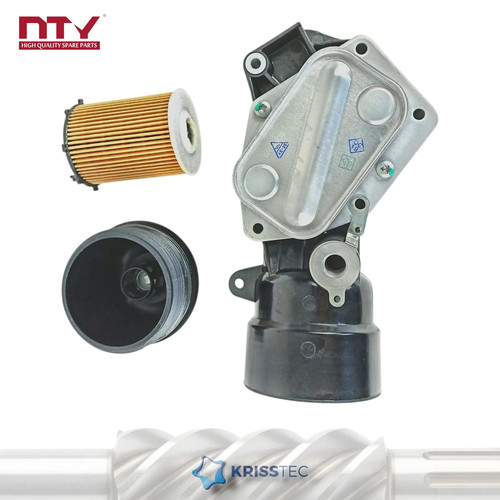 Oil cooler assembly filter - oil,