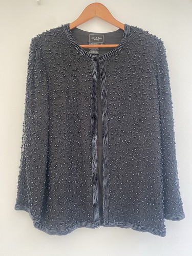 Cote azur black beaded - d’,