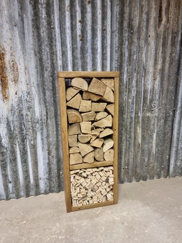 Indoor log and kindling - log,