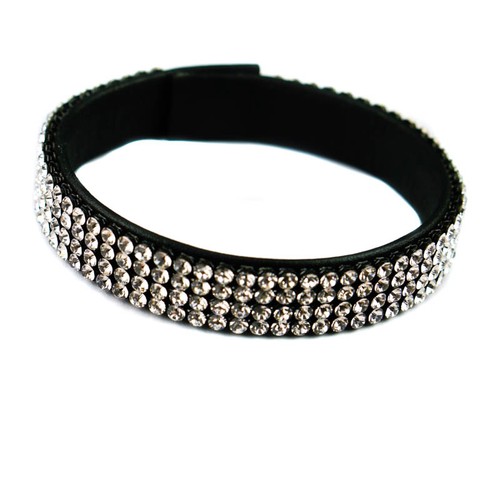 Swarovski bracelet black - bracelet,