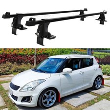 Steel 54" Roof Rack Cross Bar Cargo Luggage Cargo Carrier For Suzuki Swift