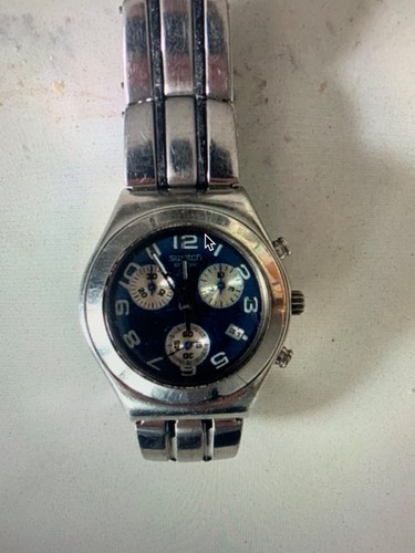Swatch irony chronograph - chronograph, watch