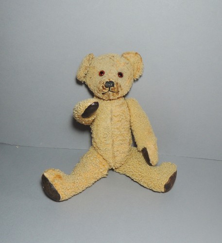 Antique vintage teddy - bear, 12"