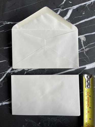 Vintage retro cream envelopes - vintage,