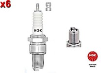 6x Spark Plug NGK Fits ALFA