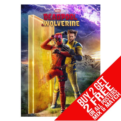 Deadpool wolverine poster - deadpool, &