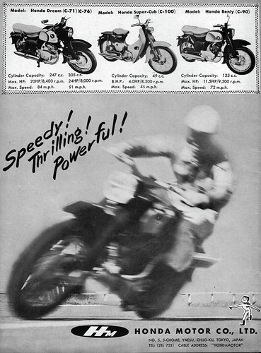 1959 honda c100 super cub - honda,
