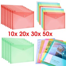 100 A4 Plastic Envelope