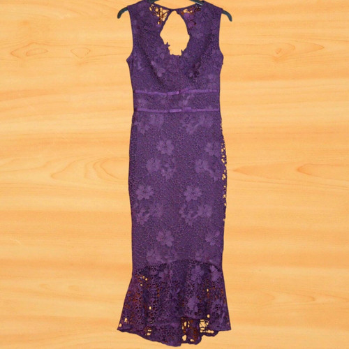 Lipsy size purple lace - lipsy,