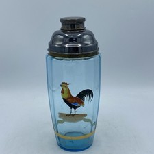 Art deco glass - silver, plated