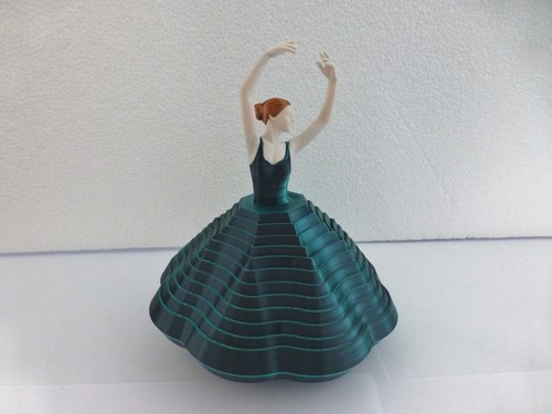 Printed spinning ballerina - spinning,