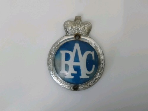 Vintage rac car badge - car,