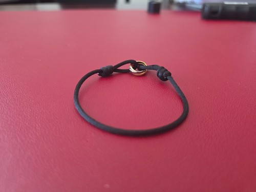 Cartier trinity cord bracelet - cartier,