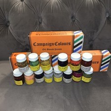 14x Vintage Model/Modellers Paint Pots Campaign Colours D&D, Warhammer