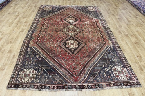 Antique oriental qashqai - qashqai, rug