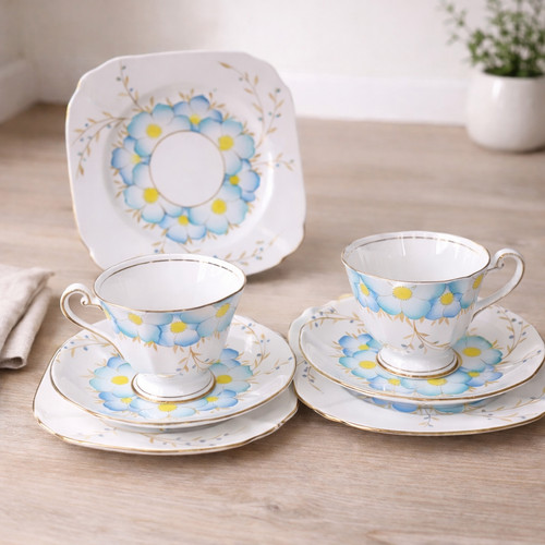 Roslyn fine bone china - fine, blue