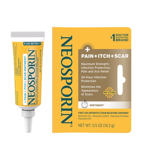 Neosporin pain itch scar - itch,