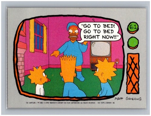 1990 topps the - 1990, #61