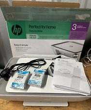 HP DeskJet 2820e All-in-One Wireless Inkjet Printer w/ Ink & Warranty - Grey