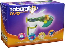 HABITRAIL  MINI MAZE OVO SUITE  HOME ADD ON ACCESSORY HAMSTER HOUSE DEN HIDE BED
