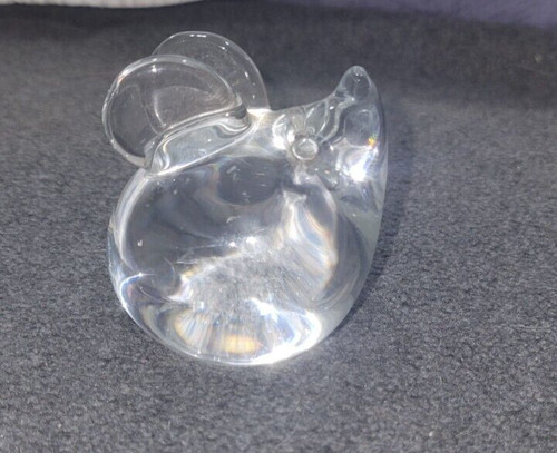 Mouse clear glass whimsical - mouse,