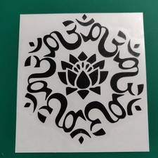 Lotus Om Mandala symbol -